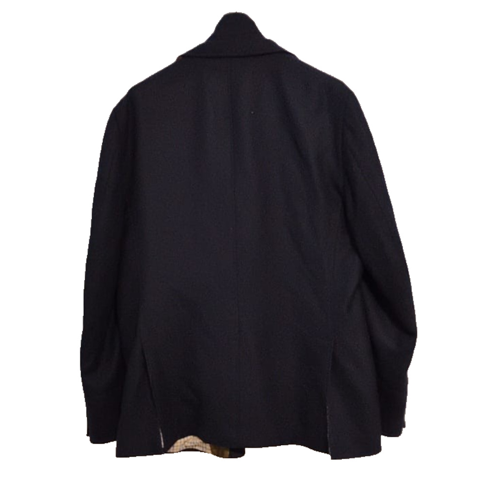 Kroon Ritchie Navy blue Hybrid Sport Coat Blue Blazer Wool Cashmere 46R $425 - Picture 4 of 16